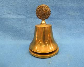 Lot 98. Commanders bell from a closed American Legion.  Bronze Craft Corp.