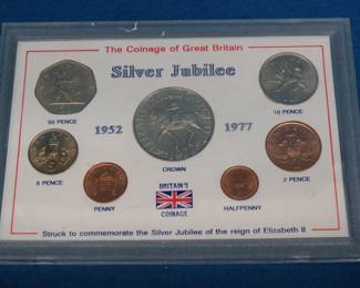 Lot 205. 1977 Canadian Silver Jubilee Coin Set.