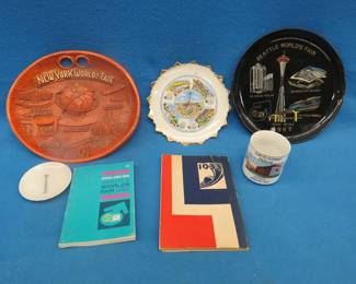 Lot 148. World's Fair Collectibles from 1933, 1962, and 1964