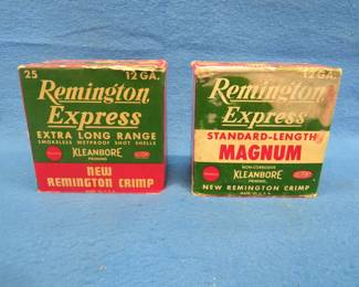 Lot 42. Two boxes of Remington Express 12-gauge 2 3/4" #2 shot.  49 total rounds.