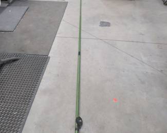 Lot 44. 18' 6" collapsible fishing pole.  Collapses down to 50".  One end cap missing.