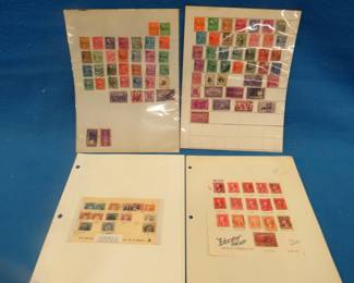 Lot 104. Old US stamps including uncommon denominations