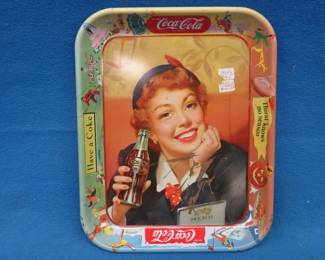 Lot 23. Vintage Coke tray