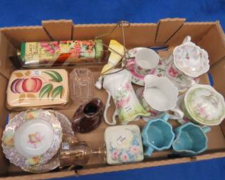 Lot 198. Small collectibles and ceramics made in Germany and England