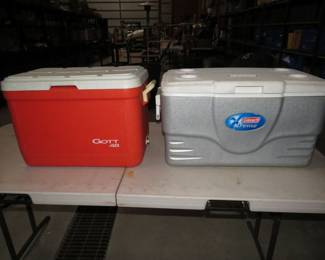 Lot 133. Two coolers in good condition