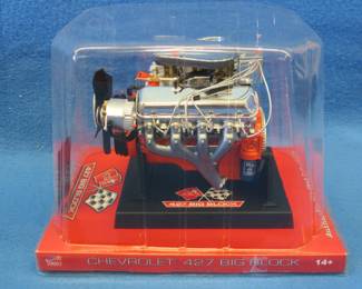 Lot 363. Liberty Classic die-cast 427 Big Block Chevrolet motor.&nbsp; Original box.