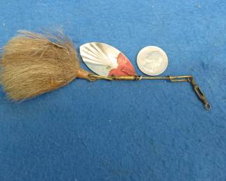 Lot 179. Vintage G. M. Skinner Co. 3" Bucktail Spoon (spinner) Pat. U. S. and Canada 1874