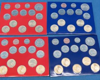 Lot 295. 2010 and 2011 P and D US Mint Uncirculated Coin Sets