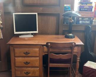 Vintage desk & chair