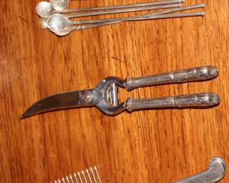 VOSSCUT STERLING HANDLE SHEARS