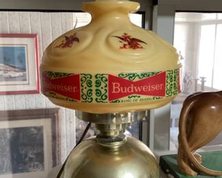 Vintage Budweiser lamp