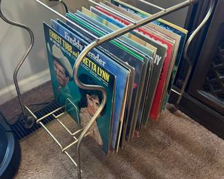 MCM turntable stand
