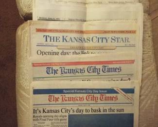 Old KC Star Newspapers