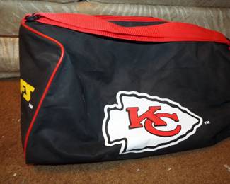 KC Chiefs duffel bag