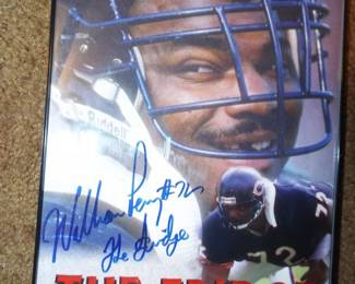 William Perry signed picture