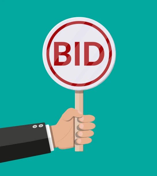 ONLINE BID PADDLE