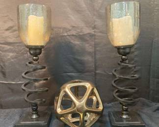 CT061Candle Holders  Decorative Piece