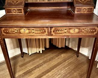 One of the 8 Desks here…exceptional Antique