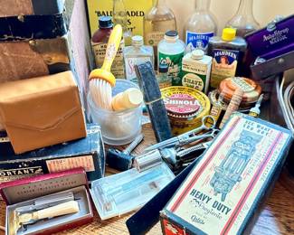 Vintage Barber Straight Razors Plud