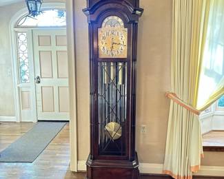 Herschede Tall Case Clock High End 9 tube  very nice ! 