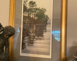 Signed / Lake Scene $ 148.00