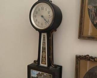 Small Vintage Banjo Clock $ 48.00