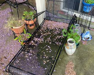 Metal Lounger $ 80.00