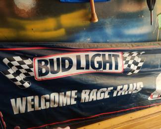 Large Bud Lights sign approx 15' x 4'