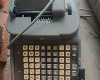 Electric calculator...