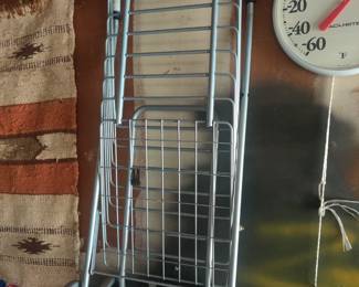 Fold up grocery cart