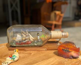 Ship in a bottle