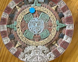 Aztec calendar/Sundial