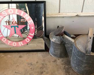 Several Vintage Water Cans