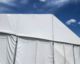 75'x40' 3000 sq ft event space pavilion, perfect for all seasons when paired with our portable heating, lighting and seating options available!