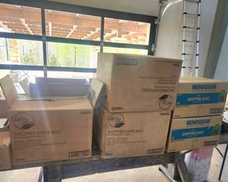 More restaurant and catering supplies, paper products and bags