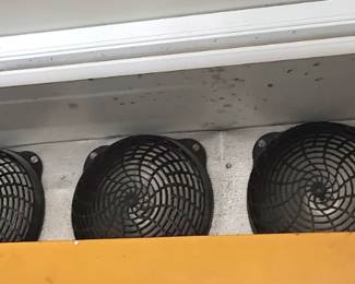 Climate Control walk-in cooler refrigeration (FULL) system; Heatcraft Model No T14G16662, 115v, PH 1, 60HZ, QTY 4, HP 1/15, 1.0 FLA EA, MCA 4.3, MOPD 20, 300 PSIG