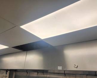 Commercial restaurant hood