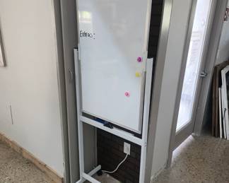 Rolling white board - roll right to your project in an instant!