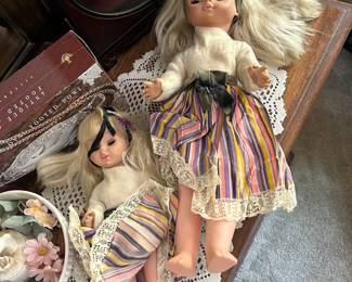 Various Dolls and Toys