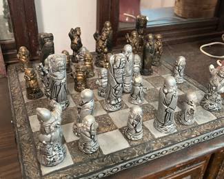 Chess Set (several pieces are damaged but all are here)