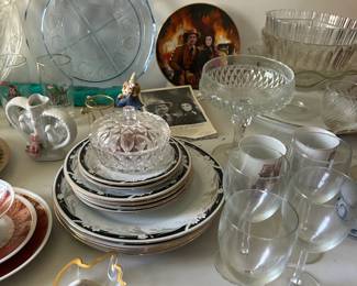 Tea Sets and Glassware