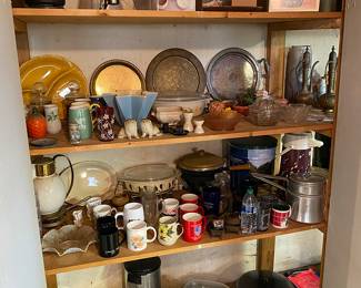 Pottery, Dishes & Household Items
