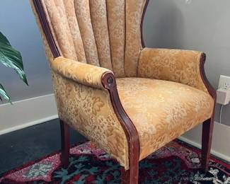 Winged Back Reading Chair
