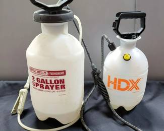 Orscheln 2 Gallon Sprayer Model 26229, And HDX 1 Gallon Sprayer