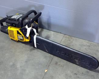 McCulloch Corp Chainsaw, Mac 3818, With Chain Guard, Untested