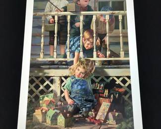 Bob Byerley (American, 1941-1919) Irresistible Print, Signed And Numbered 879/950, 21" x 26.5"