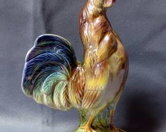 Jema Holland Ceramic Rooster Figurine, No 173, 7" Tall