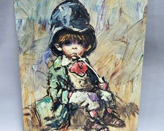 Barry Leighton Jones (British, 1932-2011) The Artful Dodger Print On Canvas, 22" x 28"