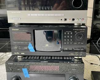 Herman/Kordon tuner and stereo equipment.