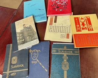 8 New York State year books from 1937-1939 and 1962-1965.